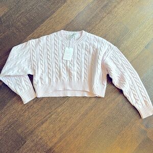 Cropped Sweater from Aritzia